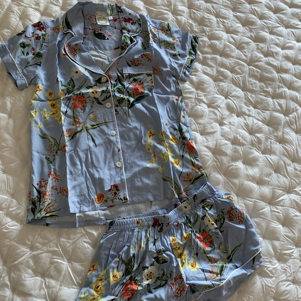 Plum Pretty Sugar Pajama Shortie Set